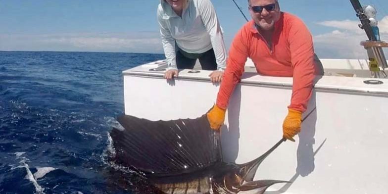 full day offshore fishing charter Tamarindo Costa Rica