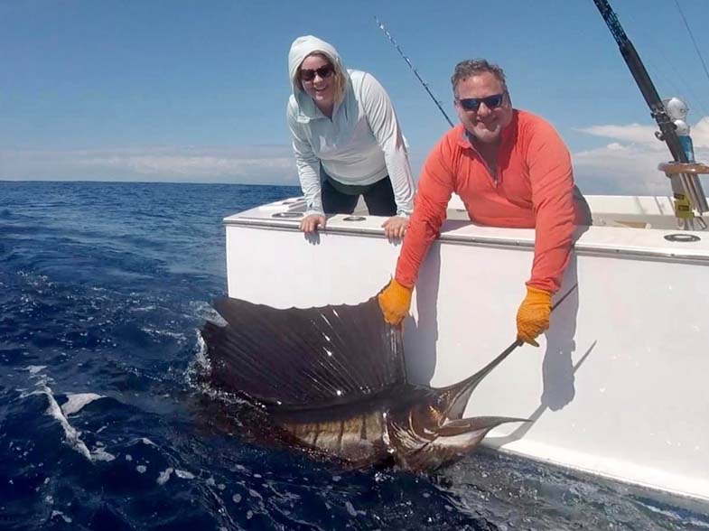 full day offshore fishing charter Tamarindo Costa Rica