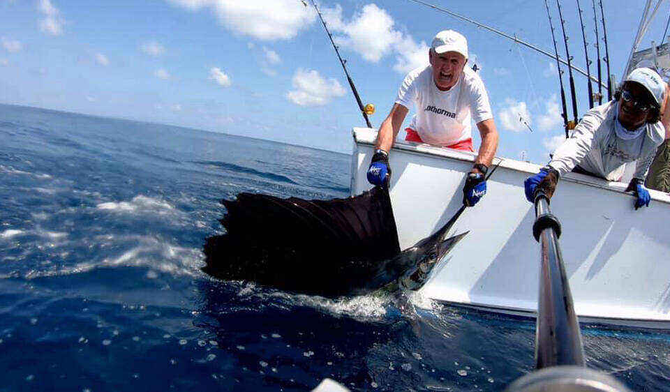 full day offshore fishing charter Tamarindo Costa Rica
